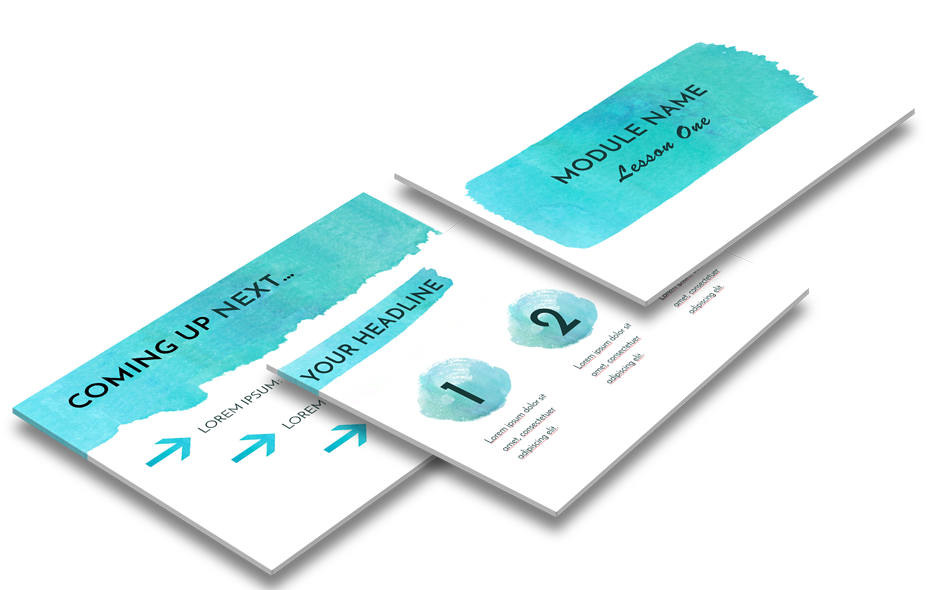 Watercolor Slide Mockup - Slide Mockup (1000x605), Png Download