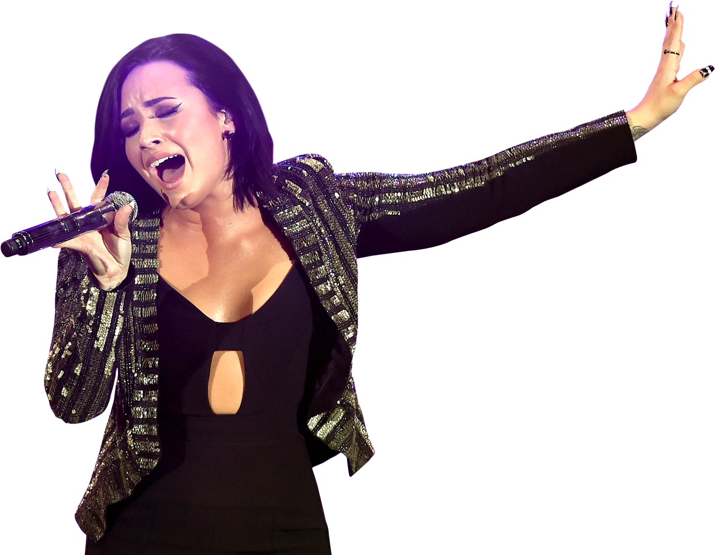 Demi Lovato Png Transparent Image - Brenna D Amico House (500x385), Png Download