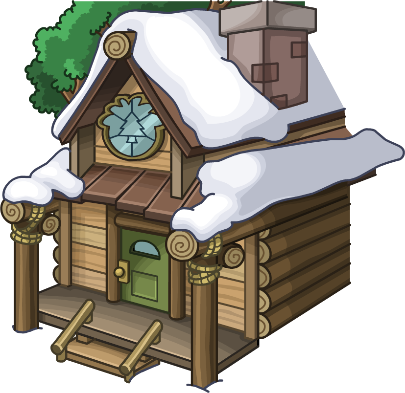 Ski Lodge Exterior April 2015 - Lodge Png (827x804), Png Download