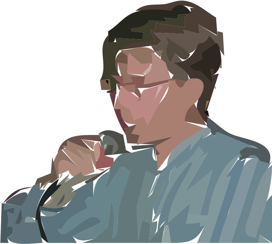 Man Singing Clipart (600x537), Png Download