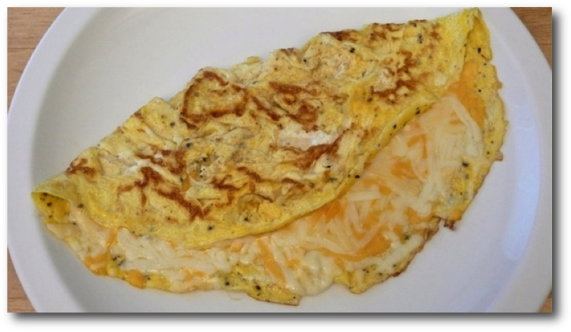 Quick & Easy Stove Cooked Omelet - Cooking (815x478), Png Download