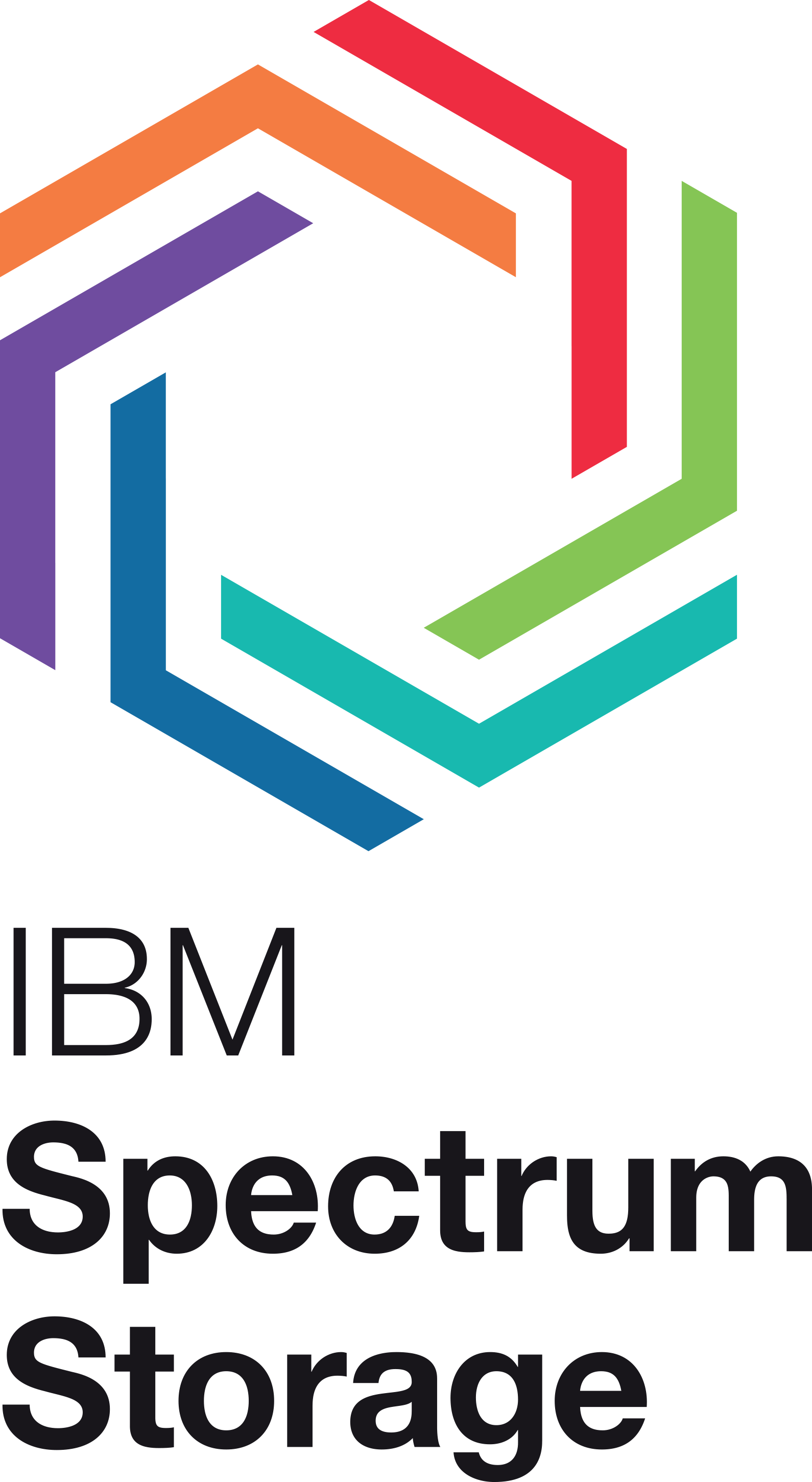 Ibm Logo Png Download - Ibm Spectrum Storage Logo (1590x2901), Png Download