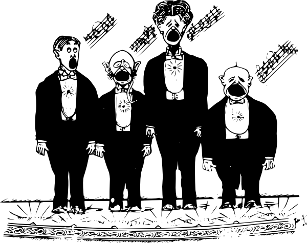 How To Set Use Singing Bunch Clipart (600x475), Png Download