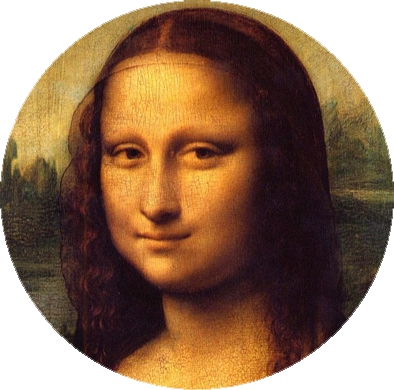 Artequinvina Da-vinci - Mona Lisa (394x390), Png Download