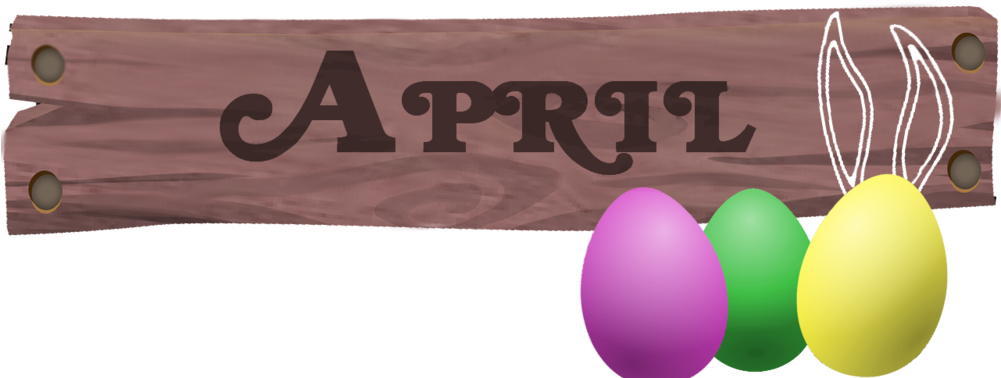 April - April 2 (1000x500), Png Download