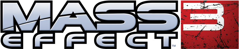 Mass Effect 2 Logo Png - Mass Effect 3 Title (640x256), Png Download