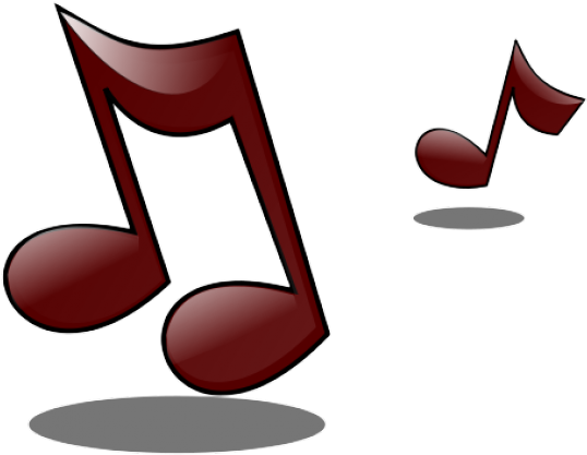 Musical Notes Clipart Public Domain Music - Public Domain Musical Notes Pngs (640x480), Png Download