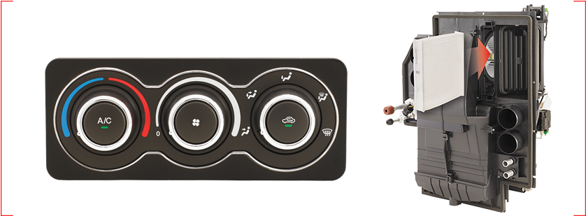 Denso Hvac Unit (850x317), Png Download