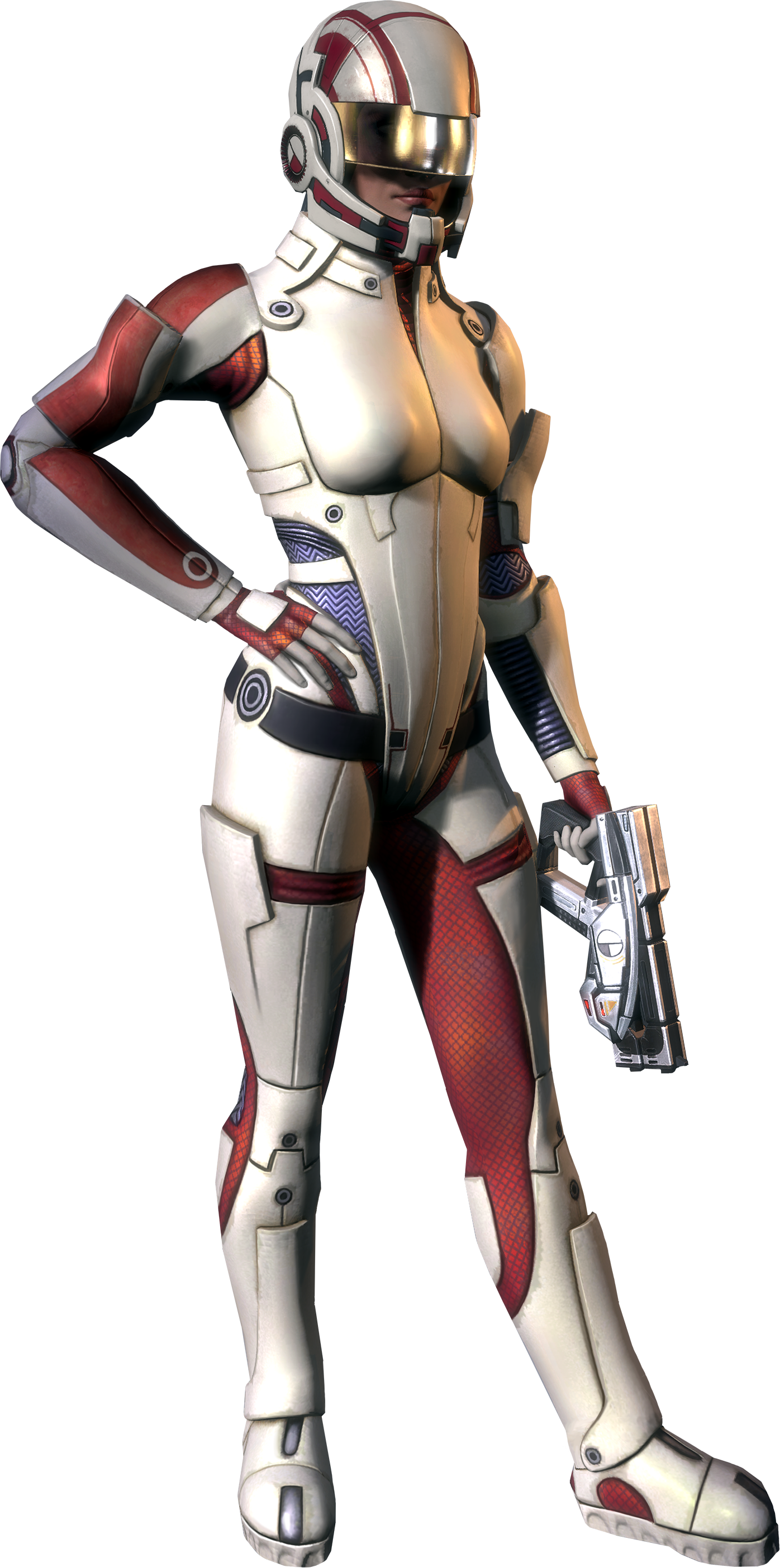 Mass Effect Review - Mass Effect Characters Png (1396x2808), Png Download