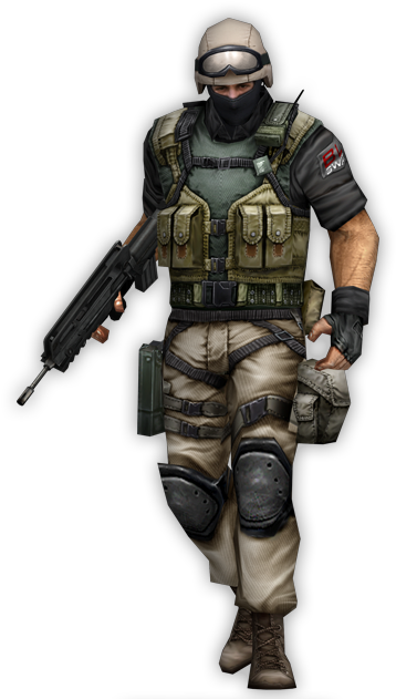 Char01 Swat - Swat Png (405x640), Png Download
