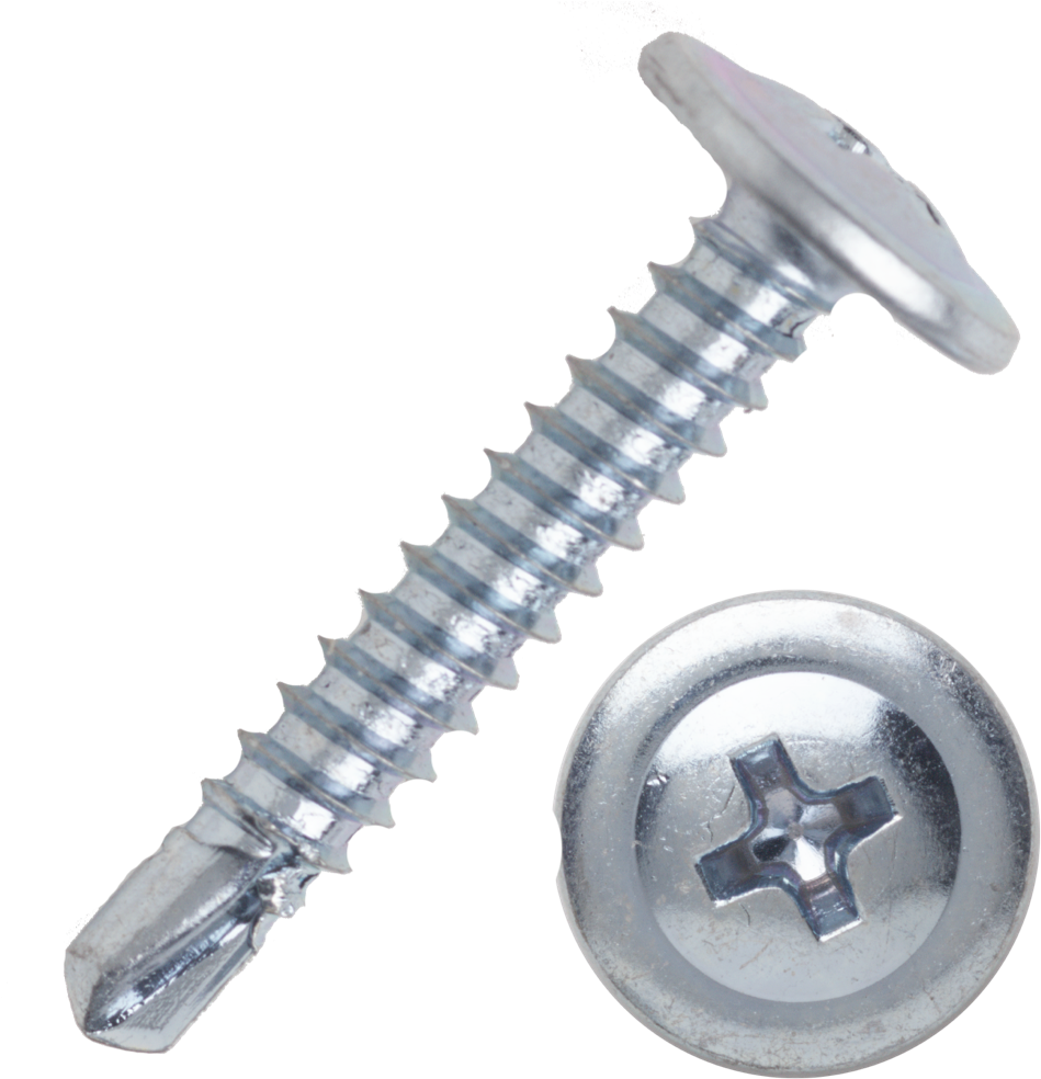 Wafer Head Self Drilling Screws (1000x1000), Png Download