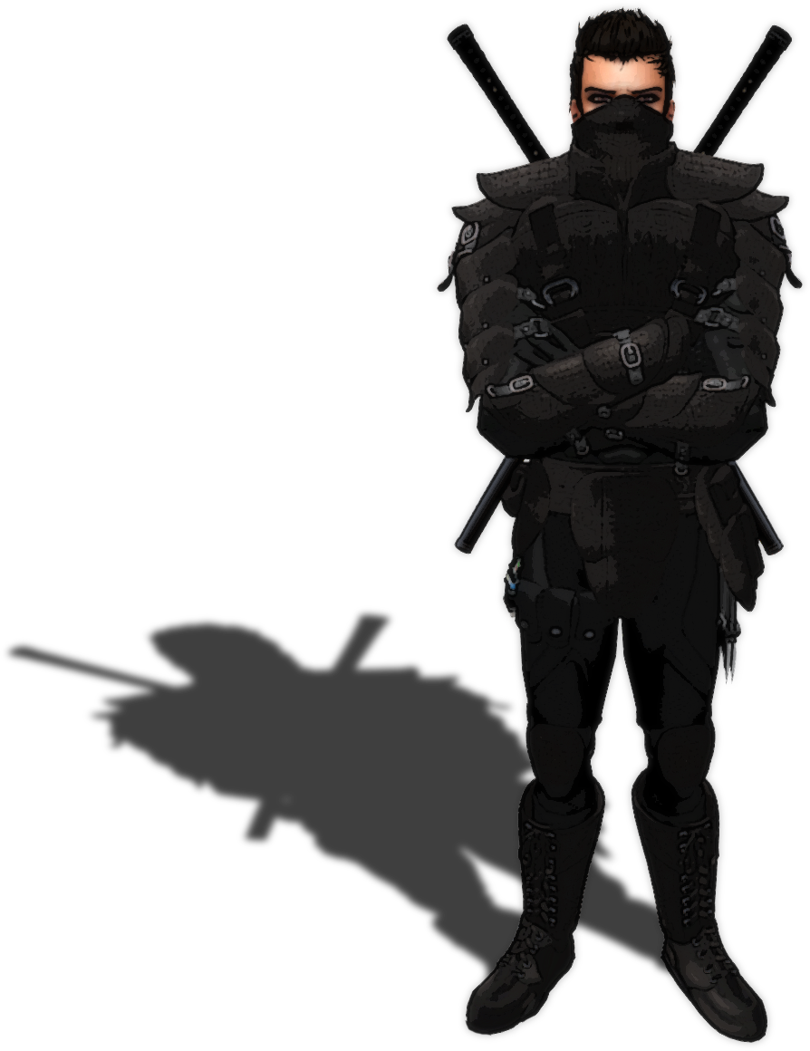 Svg Royalty Free New Character Fan Fic Comic Vine No - Urban Ninja (894x1160), Png Download