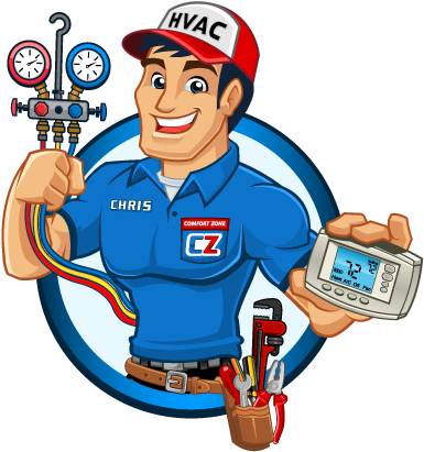 Air Conditioner Clipart Hvac - Air Conditioner Service Man (400x422), Png Download