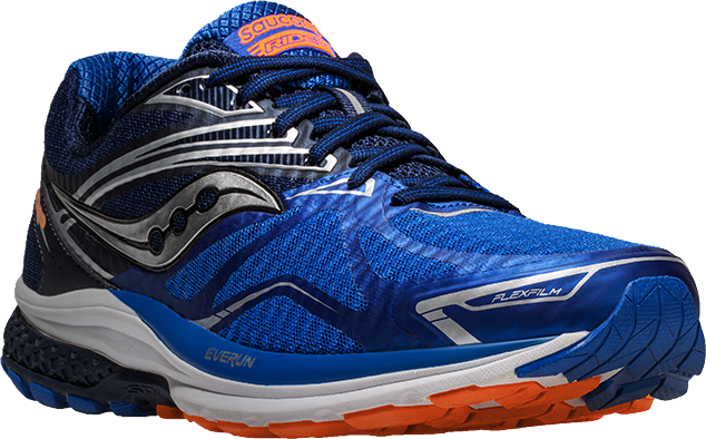 Men's Ride 9 Shoe - Saucony Everun Ride 9 (634x394), Png Download