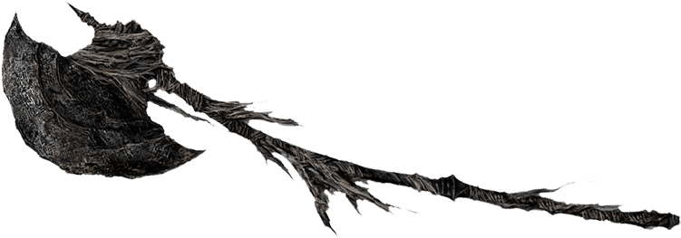 Pole Axe 2 - Bloodborne Hacha De Cazador (800x300), Png Download