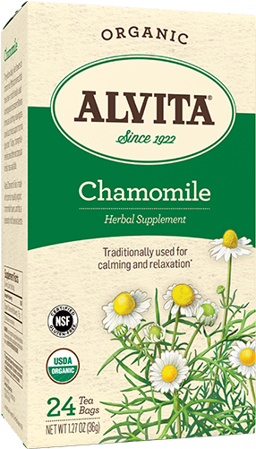 Alvita Chamomile Tea - Valerian Root Tea Alvita (500x500), Png Download