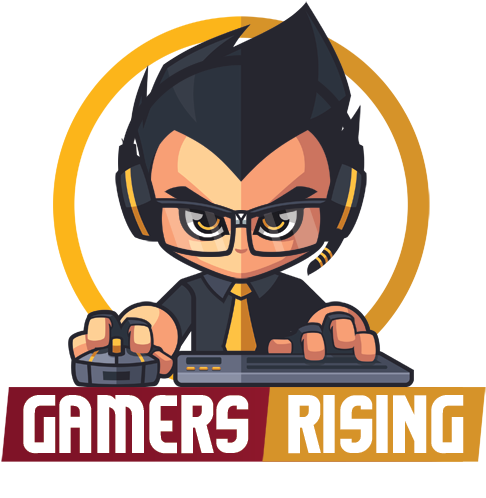 Pc Gamer Logo Png - Gamers Rising (500x500), Png Download