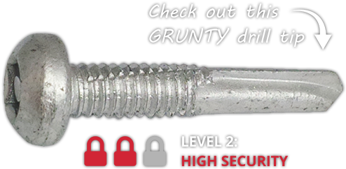 Pentaforce Heavy Steel Self Drilling Screw - Self-tapping Screw (500x248), Png Download