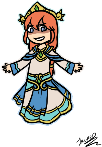 Smite - - Smite Scylla Png (416x598), Png Download