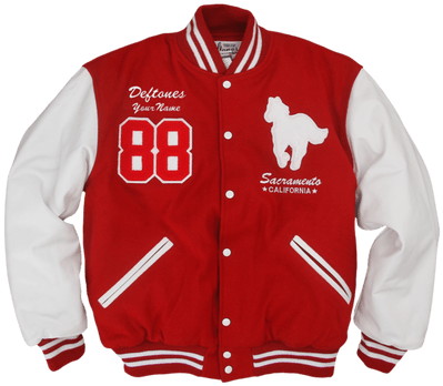 Jacket College Varsity Sacramento - Varsity Jacket With Number (400x400), Png Download