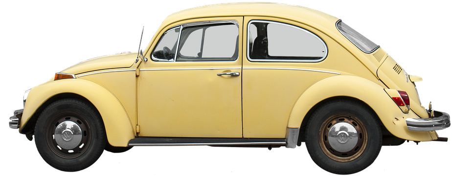 Clipart Resolution 960*392 - Old Beetle Car Png (960x392), Png Download