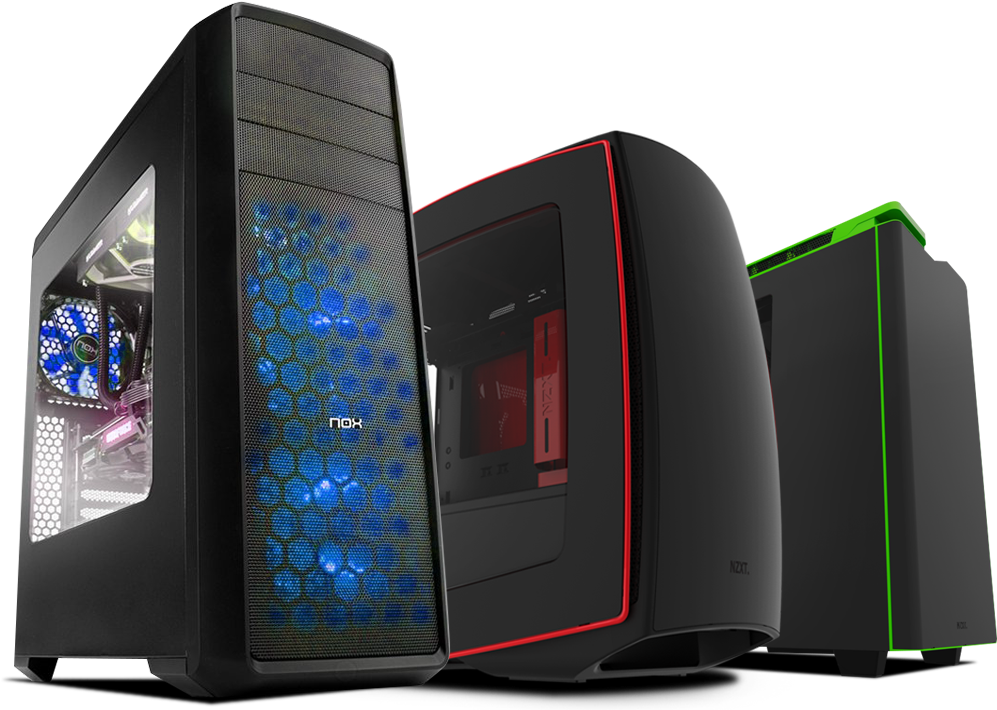 Pc Gaming Ordenadores A Medida - Caja Ordenador Gaming Nox Coolbay Zx (1000x826), Png Download