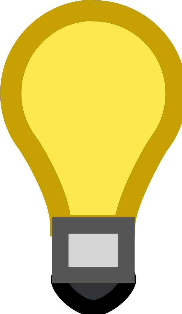 Download Light Bulb Clip Art Png Bombilla Vector Png Png Image With No Background Pngkey Com
