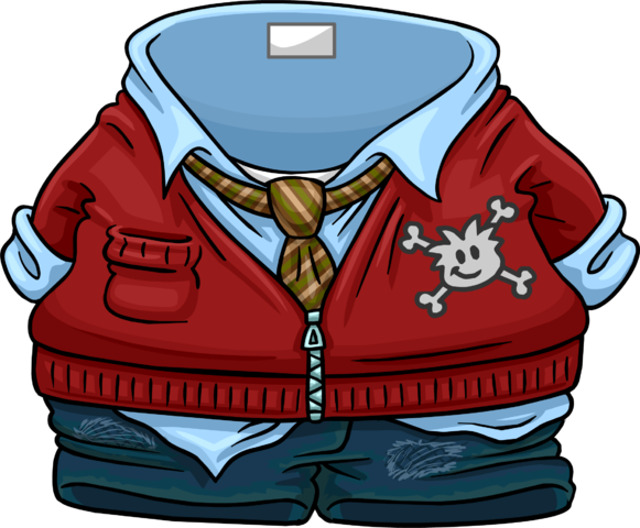Hip Red Jacket - Jacket (581x480), Png Download