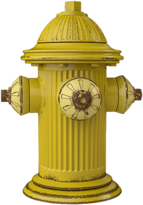 Yellow Fire Hydrant - Hydrant Minion (700x710), Png Download