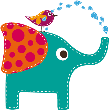 Elefante Bebe Png - Elefantes Bebe En Png (374x367), Png Download