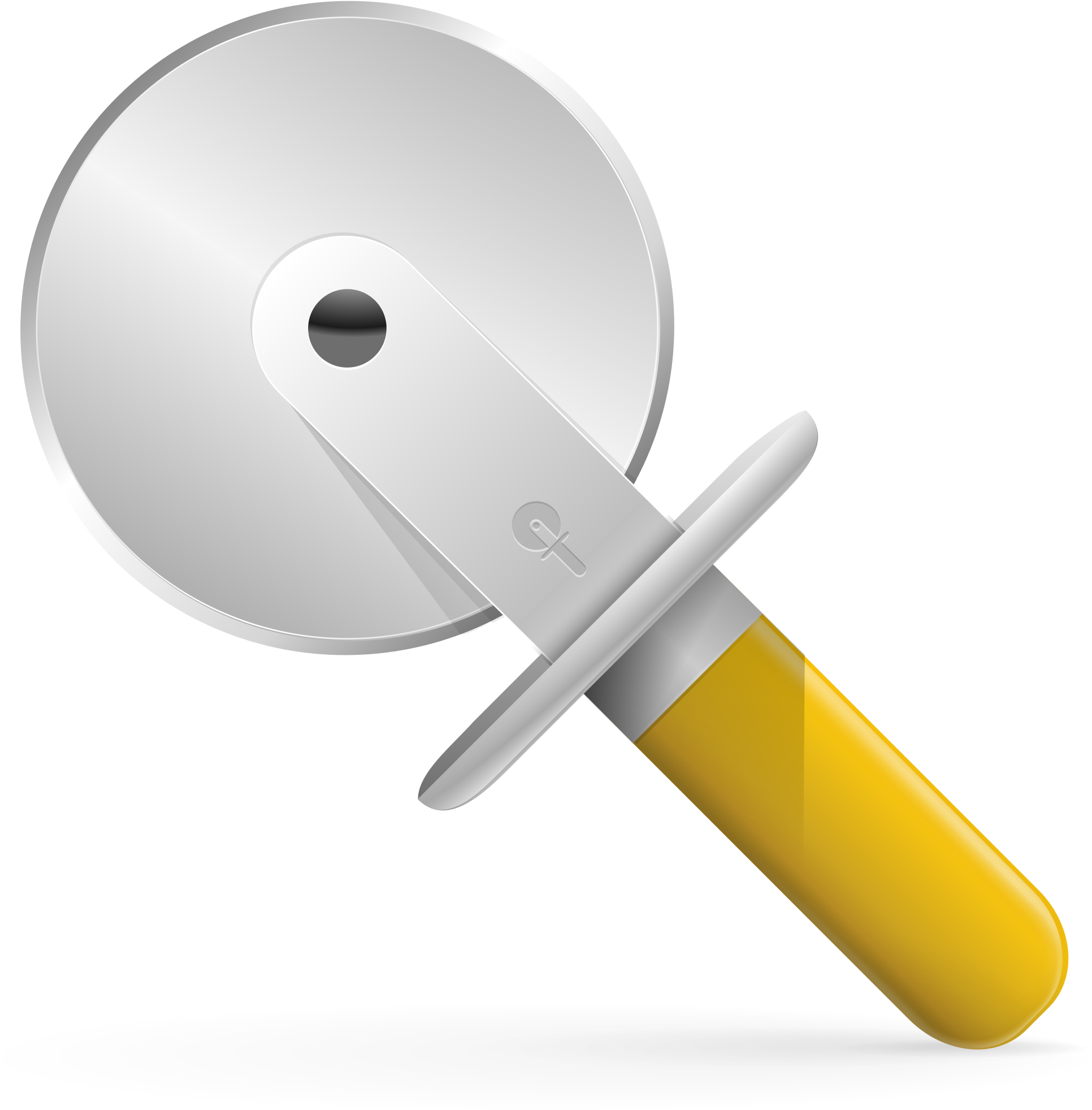 Cutter Icon Big Image Png - Pizza Cutter (2400x2400), Png Download