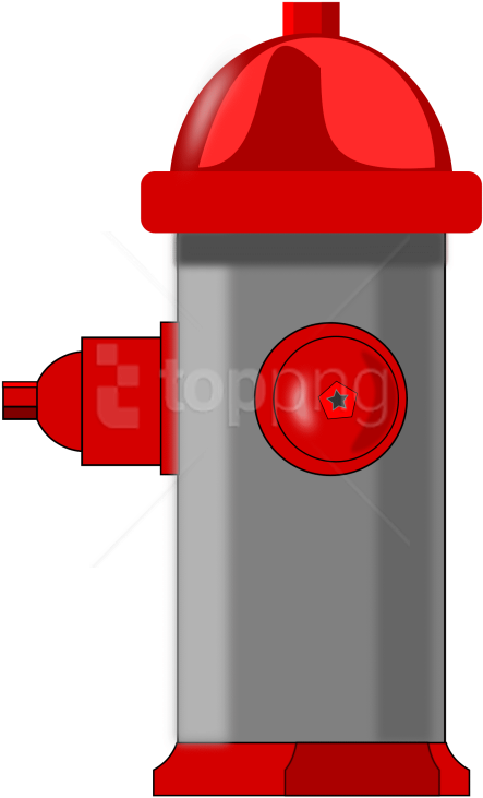 Fire Hydrant Clipart (375x600), Png Download