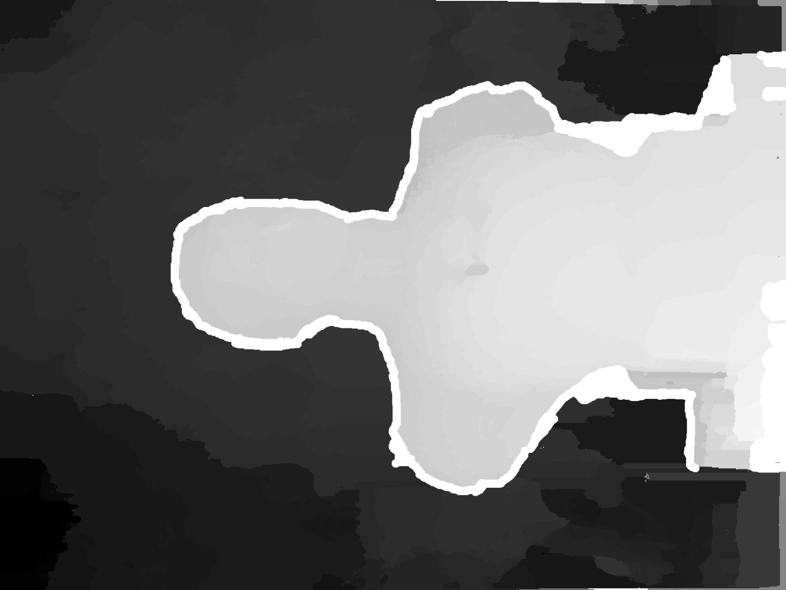 This Is The Input To Dmag11 - Monochrome (1600x1200), Png Download