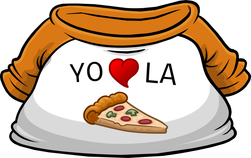 I Heart Pizza T-shirt - Club Penguin Pizza Shirt (905x570), Png Download