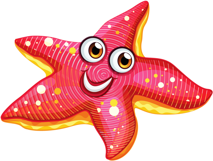 Png Clip Art Rock Painting And - Estrella De Mar Animado (800x647), Png Download