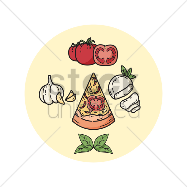 Pizza Clipart Pizza Clip Art - Olive Leaf (600x600), Png Download