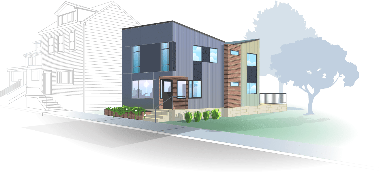 Png Home Picture Freeuse - Real Estate Png (1440x633), Png Download