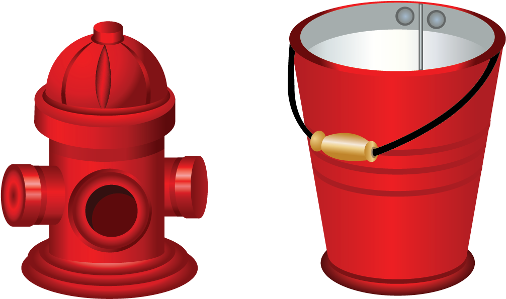 Firefighter Fire Hydrant - Hidrante Vetor Png (1225x1117), Png Download