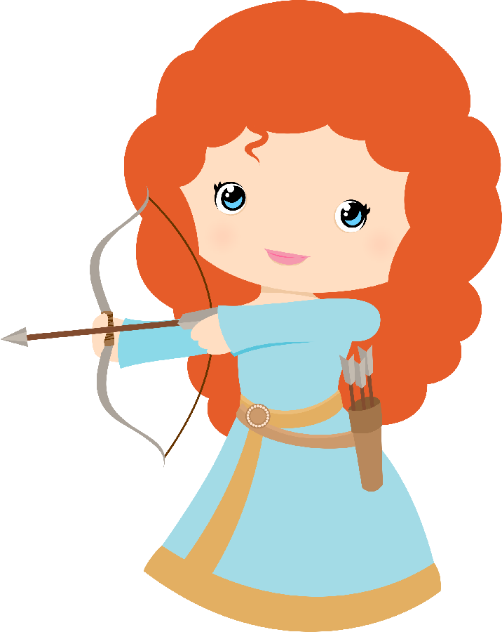 Imágenes De Mérida - Princesa Merida Baby (318x400), Png Download
