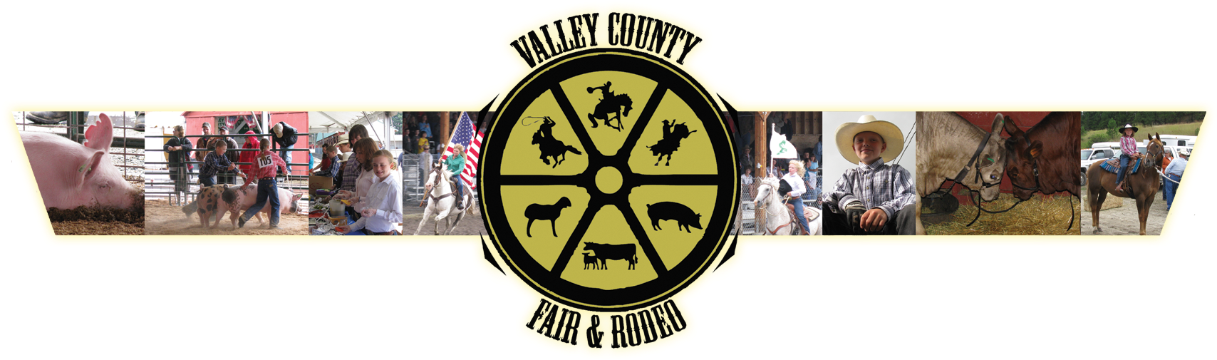 Valley County Fair & Rodeo, Aug 6-11 - Cowboy (1800x540), Png Download