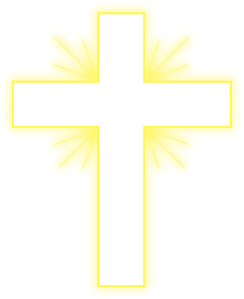 Cross With Light Png (486x595), Png Download