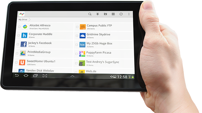 Tablet In Hand Png Image - Tab In Hand Png (682x381), Png Download