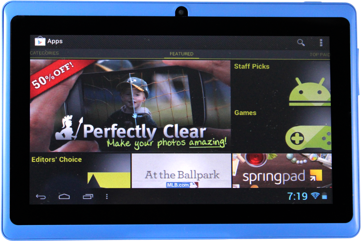 Twinmos Tablet Twintab-t714 4gb Blue - Archos 97 Carbon 16 Gb - Android 4.0 1 Ghz (1500x1067), Png Download