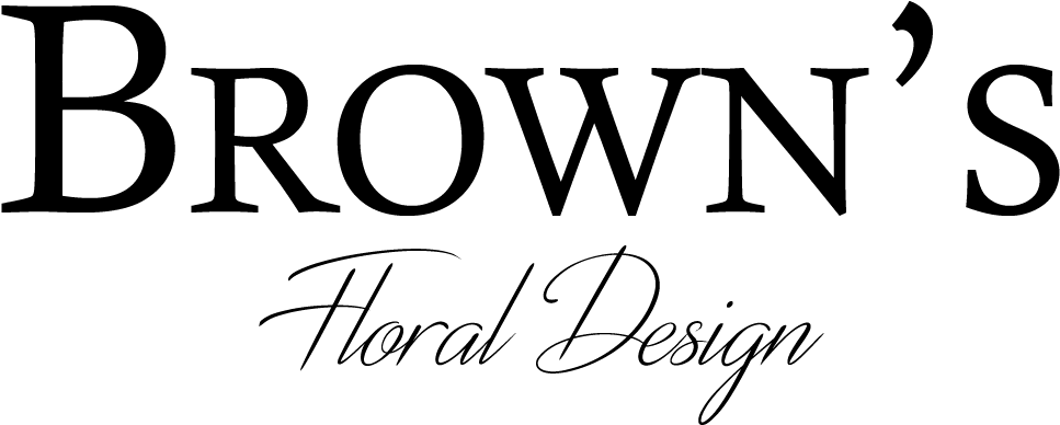 Brown's Floral Design (982x432), Png Download