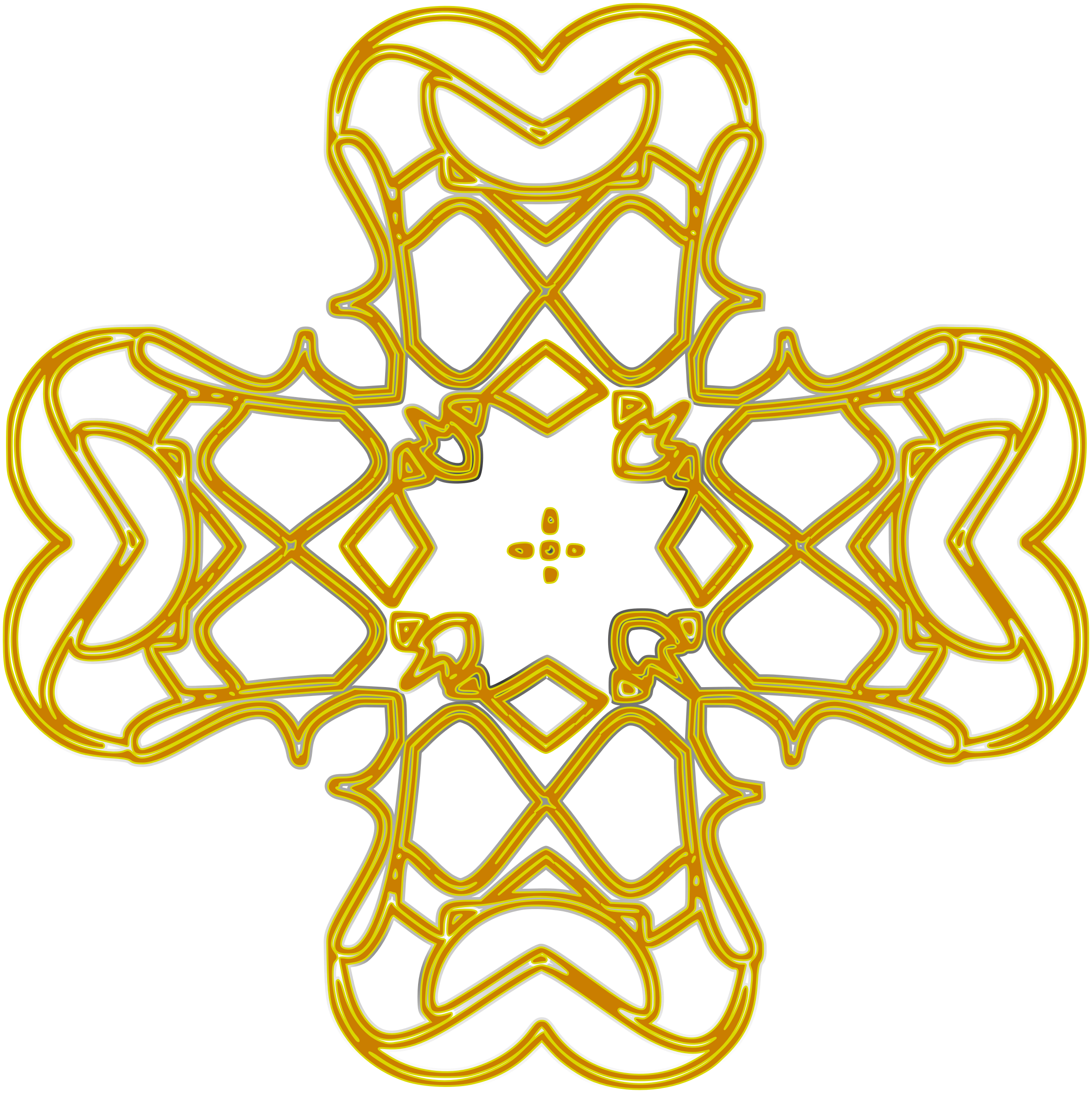 Clipart - Clip Art Cross (2356x2359), Png Download