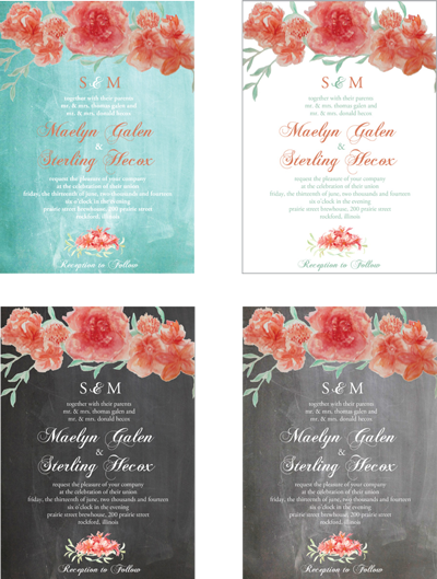 Custom Watercolor Design (400x529), Png Download