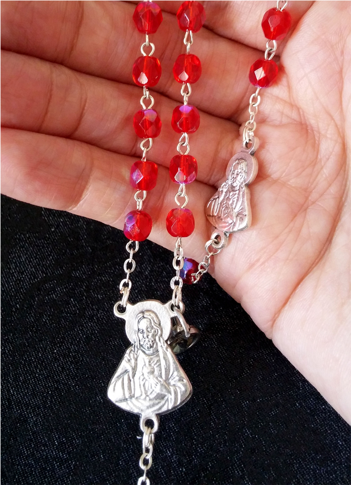 The Rosary Of La Famille Du Sacré-coeur De Jésus - Bead (980x980), Png Download