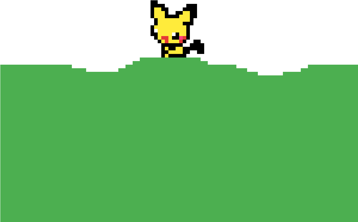 Pichu - Cartoon (1200x1200), Png Download