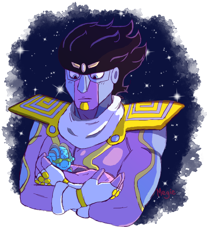 Stone Free And Star Platinum (750x790), Png Download