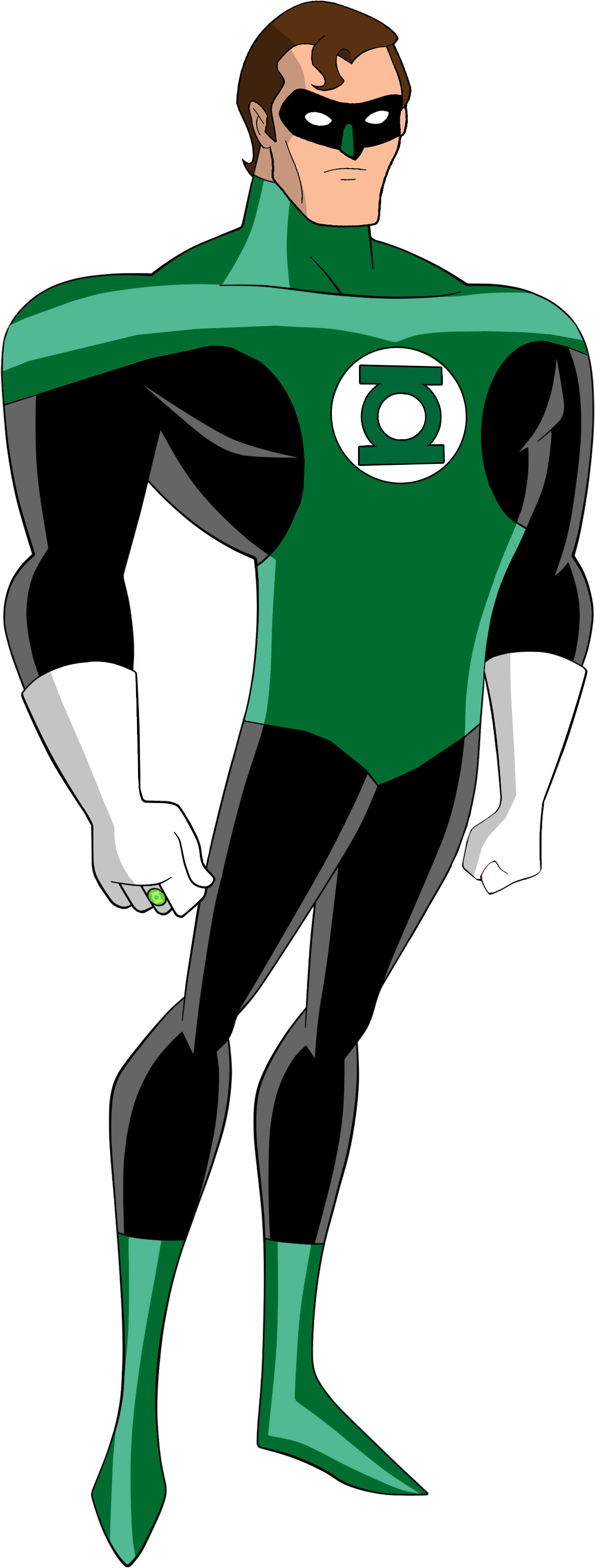 The Green Lantern Clipart Green Shield - Green Lantern Hal Jordan Justice League (1461x3195), Png Download